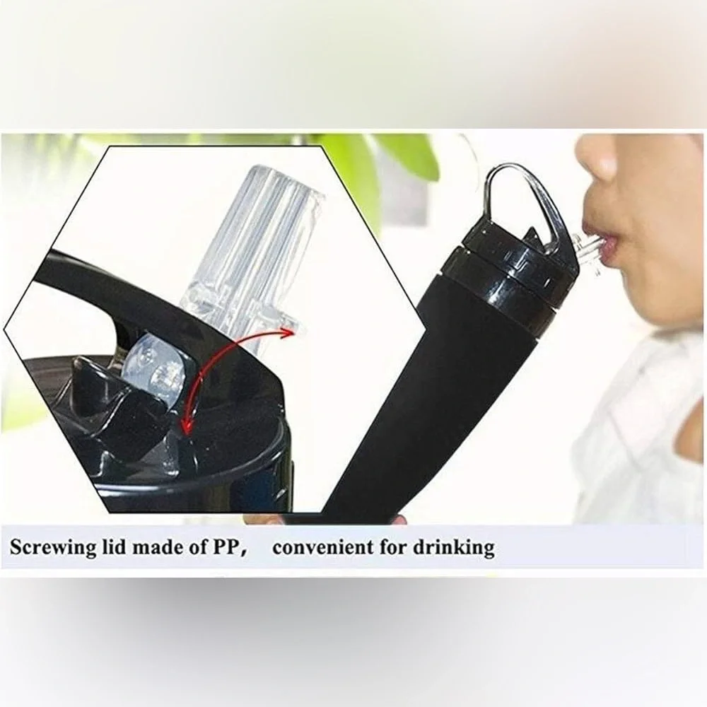 EveryYay Roll-Up Water Bottle, 2.5 Cups, For Humans and Dogs